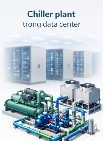 Hệ Thống Chiller Plant Data Center: Giải Pháp Tối Ưu Năng Lượng & Hiệu Suất