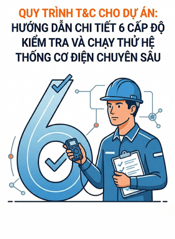 Quy trình T&C cho dự án: 6 cấp độ kiểm tra và chạy thử hệ thống