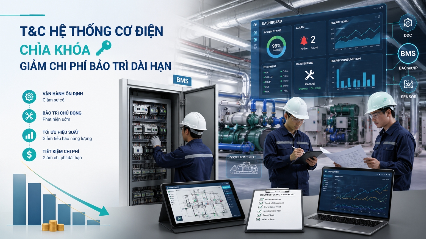 T&C hệ thống cơ điện