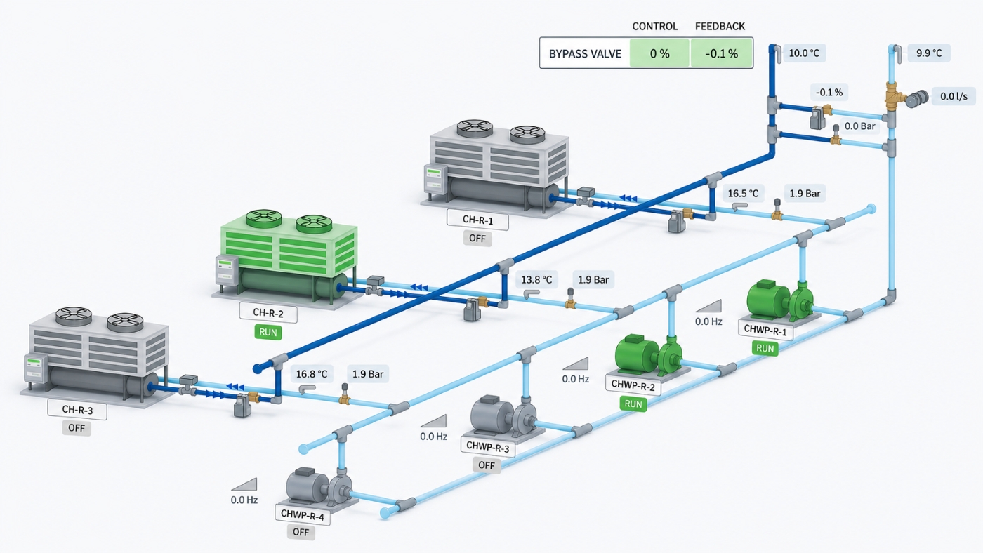 chiller plant trong data center