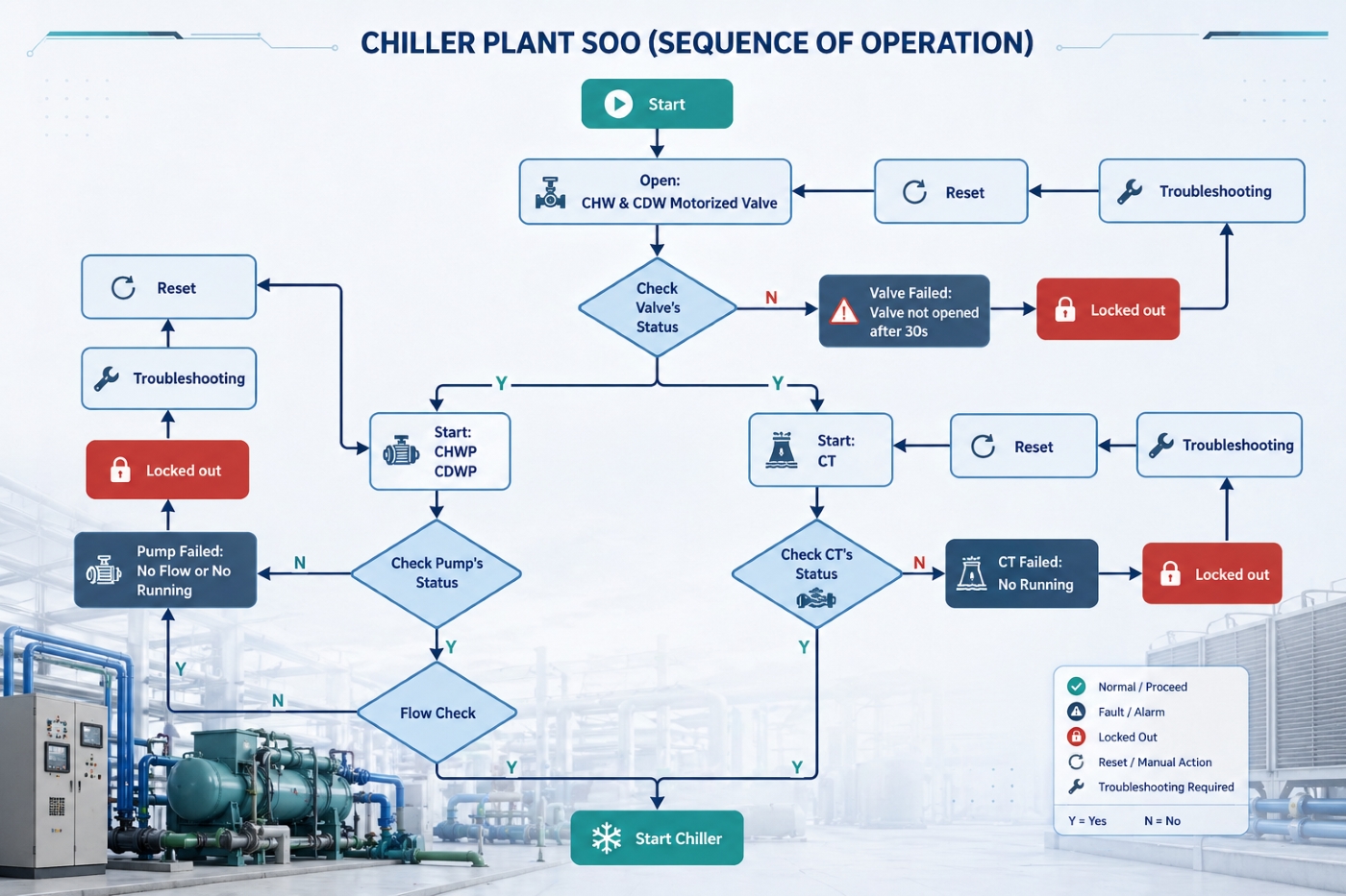 SOO chiller plant