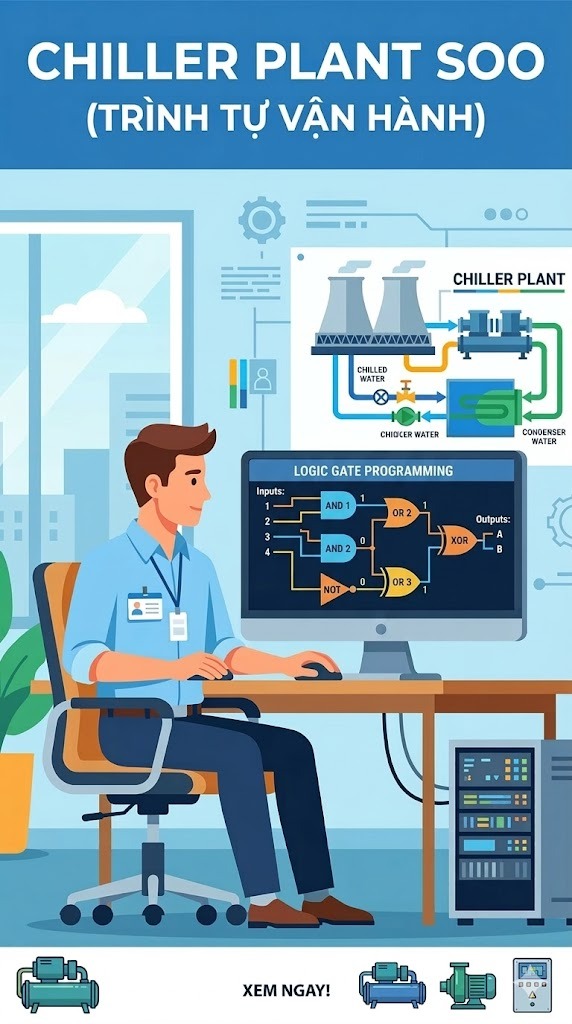 SOO hệ thống chiller chuẩn chuyên gia: Chìa khóa tiết kiệm năng lượng